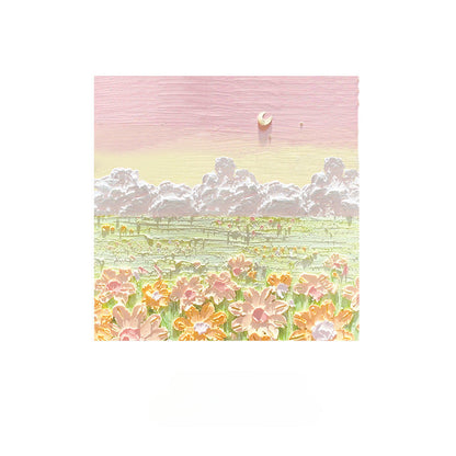 Landscape Oil Painting Paper Sticky Notes