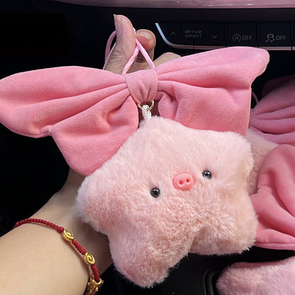 Cute Star Doll Plush Ball Keychain