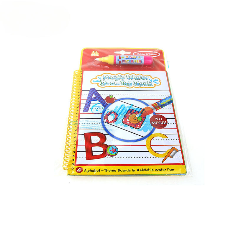 Children's Reusable Water Graffiti Paper Coloring Book Small Pens
