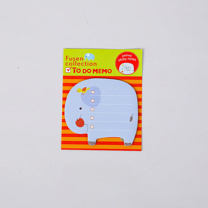 Paper Cartoon Animal Sticky Notes