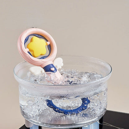 Baby Teether Hand Rattle Soother