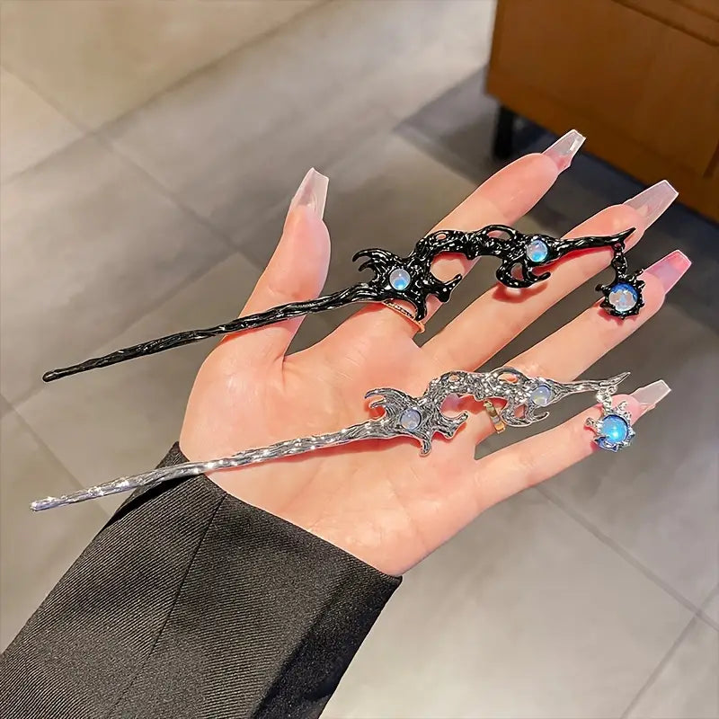 Moonstone Hairpin