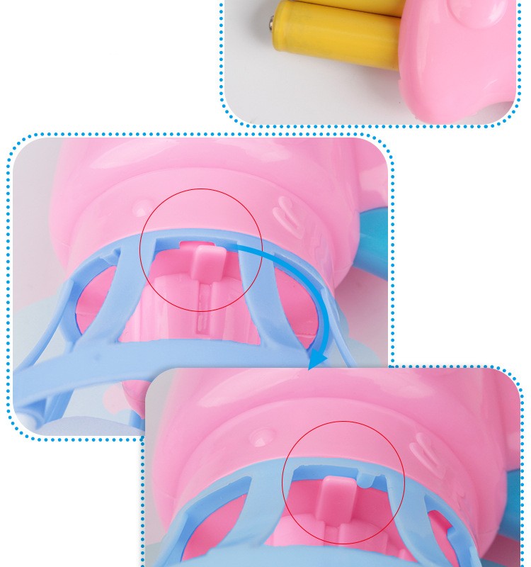 Automatic Children's Electric Fan Bubble Gun