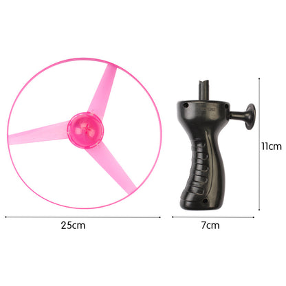 Wholesale 10PCS/PACK Plastic Luminous Bamboo Dragonfly Aircraft