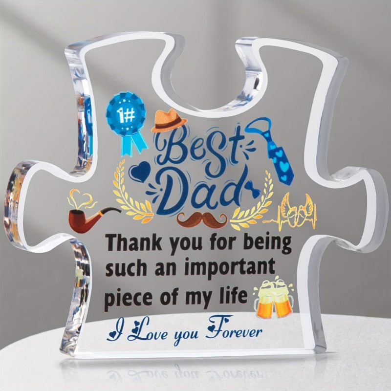 Father's Day and Mother's Day Transparent Acrylic Ornaments