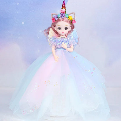 Cute Unicorn Princess Doll