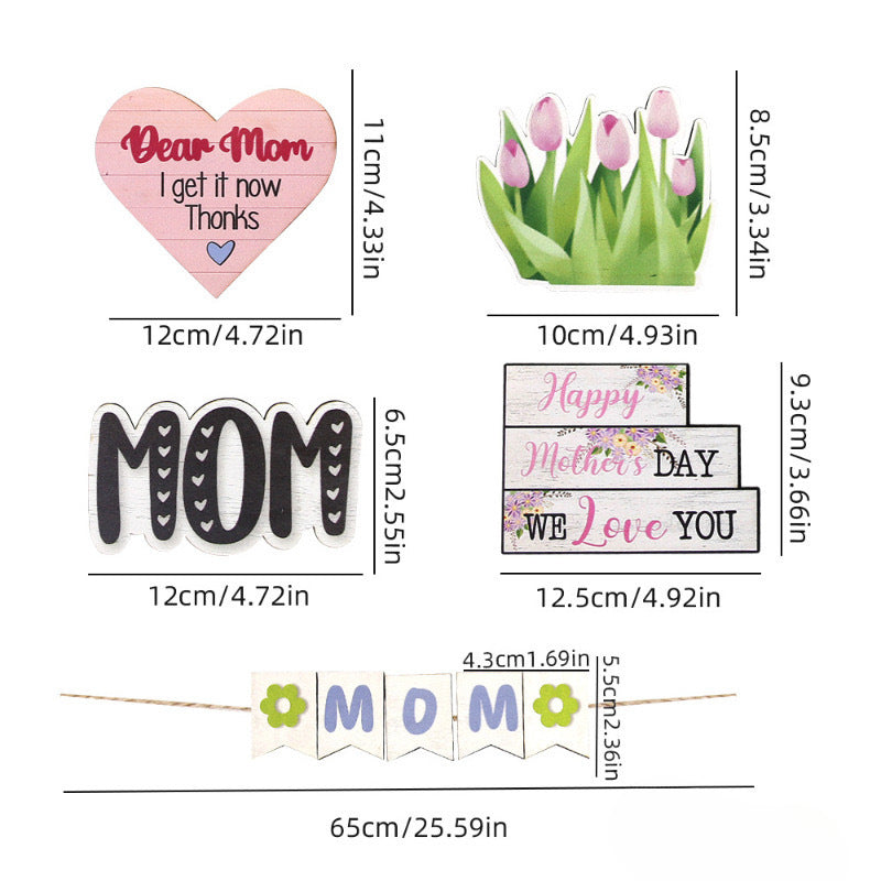 Mother's Day Pallets and Wooden Ornaments