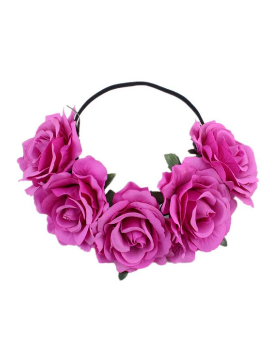 Girls Large Flower Halo