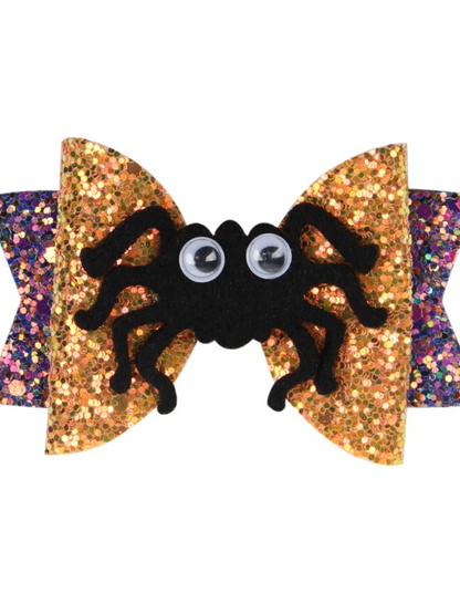 Spooky Sparkle Sequin Halloween Hair Clips