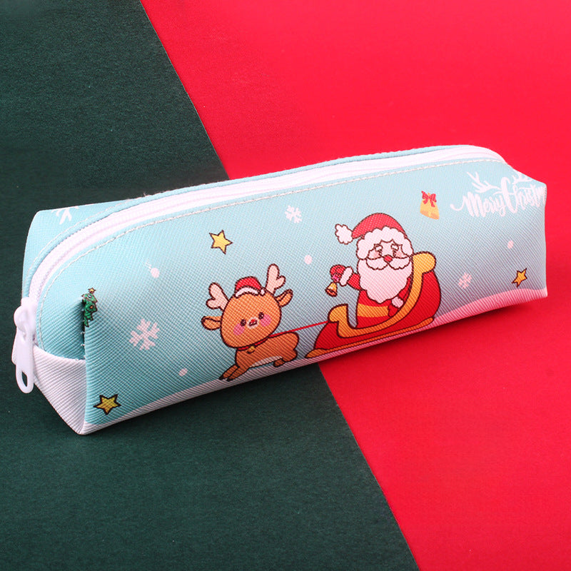 Christmas Polyester Pencil Case