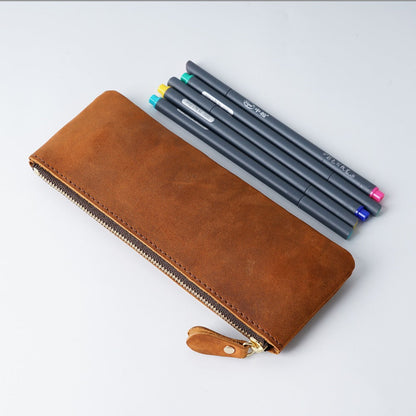 Retro Creative Zipper Pencil Case