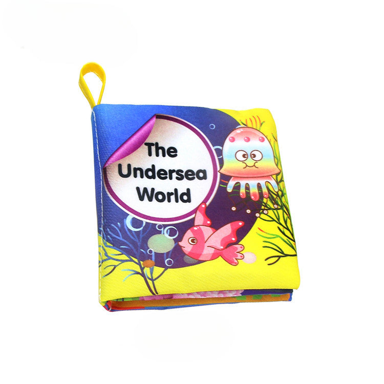 Baby English Phonetic Paper Palm Cloth Book Early Education