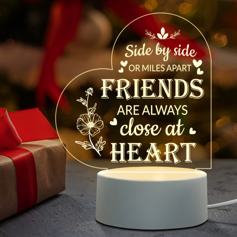 Mother's Day Rechargeable Transparent Acrylic Gift Ornaments