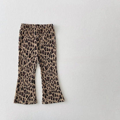 Wholesale Cotton Girls Plaid Bell Pants