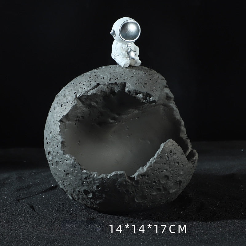 Resin Galaxy Astronaut Creative Home Desktop