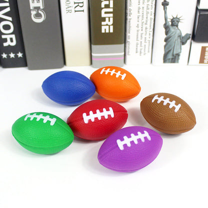 Small Mini PU Football Stress Relief Toys 12pcs
