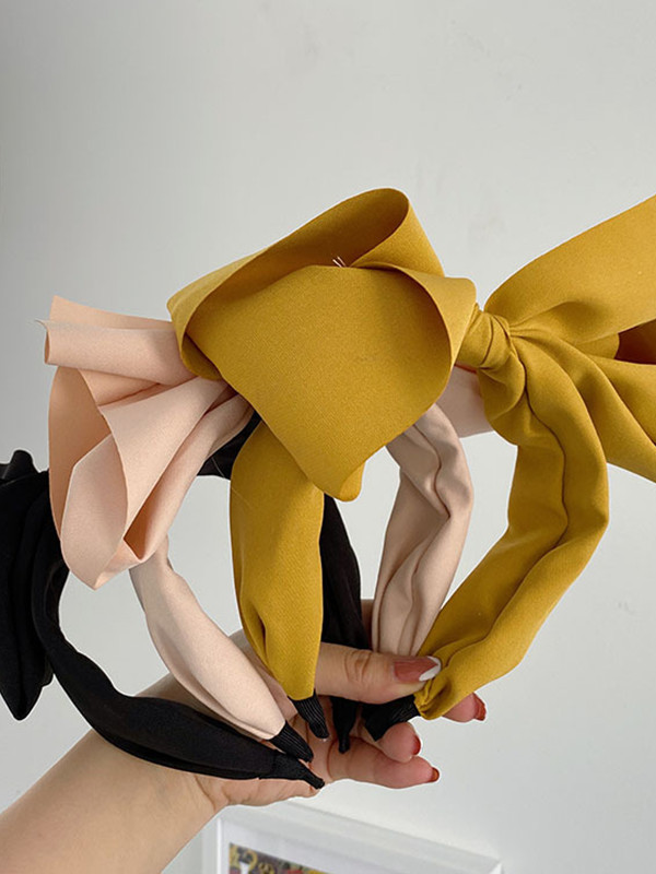 Silk Big Bow Headband