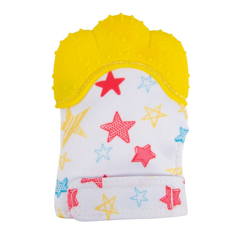 Silicone baby gloves teething supplies