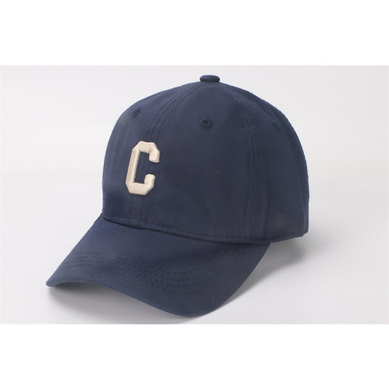 Cotton Polyester Letter P Children's Baseball Caps