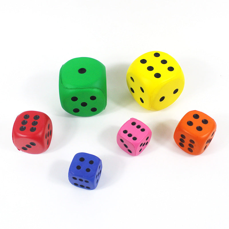 Small Size PU Foam Solid Uncompressed Dice