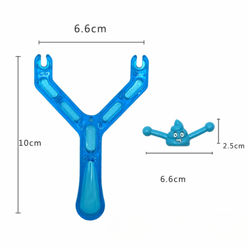 Release of TPR Feces Slingshot Children's Toys