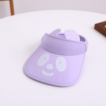 Summer Children's Cotton Cartoon Panda Empty Hat
