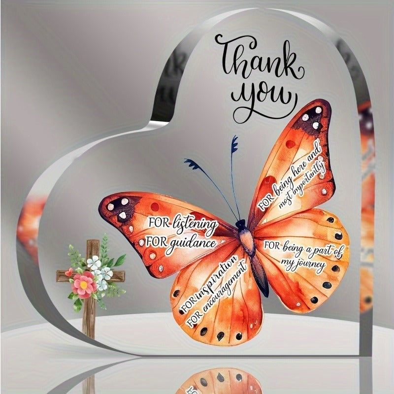 Transparent and Caring Acrylic Ornaments for Mother's