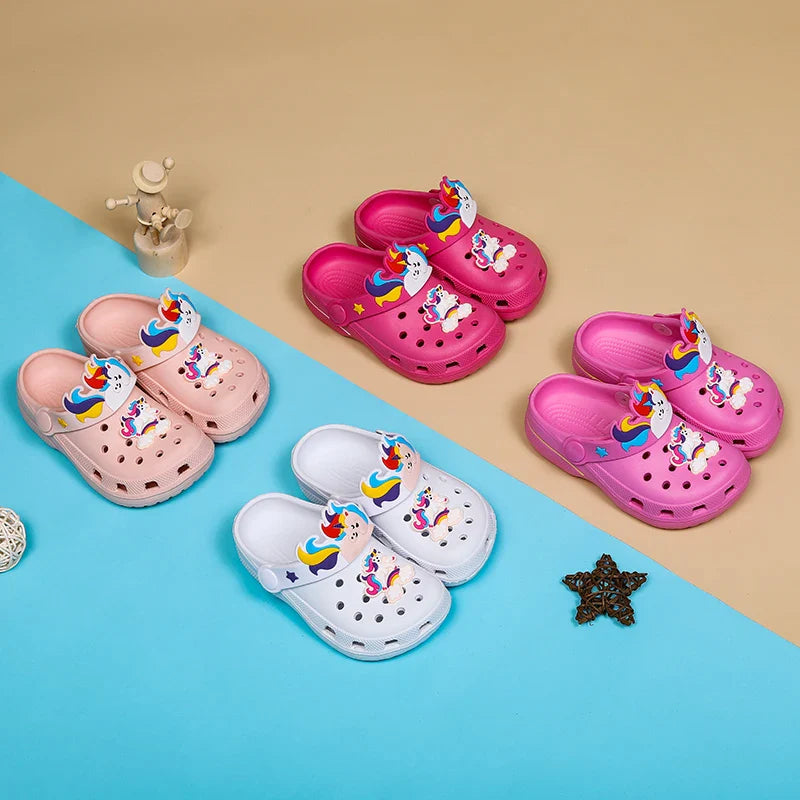 Kids Unicorn Crocs