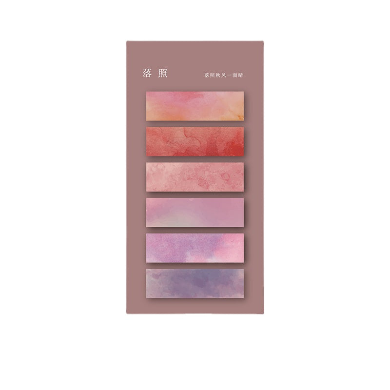 Paper Gradient Sticky Notes Index Marking Sticky Notes