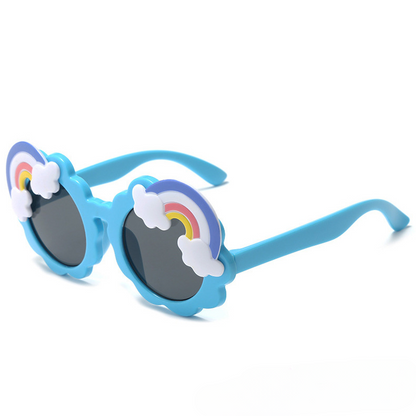PC Cute Rainbow Anti-ultraviolet Children Sunglasses