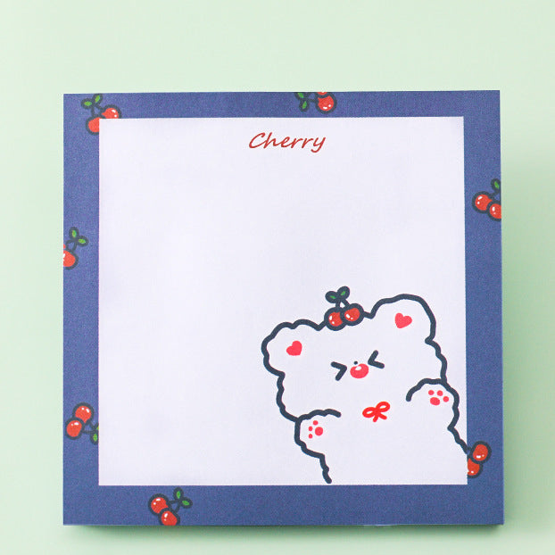 Cute Little Bear Paper Convenience Stickers