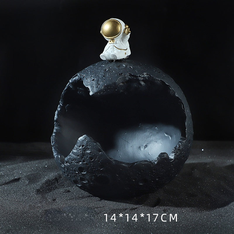 Resin Galaxy Astronaut Creative Home Desktop