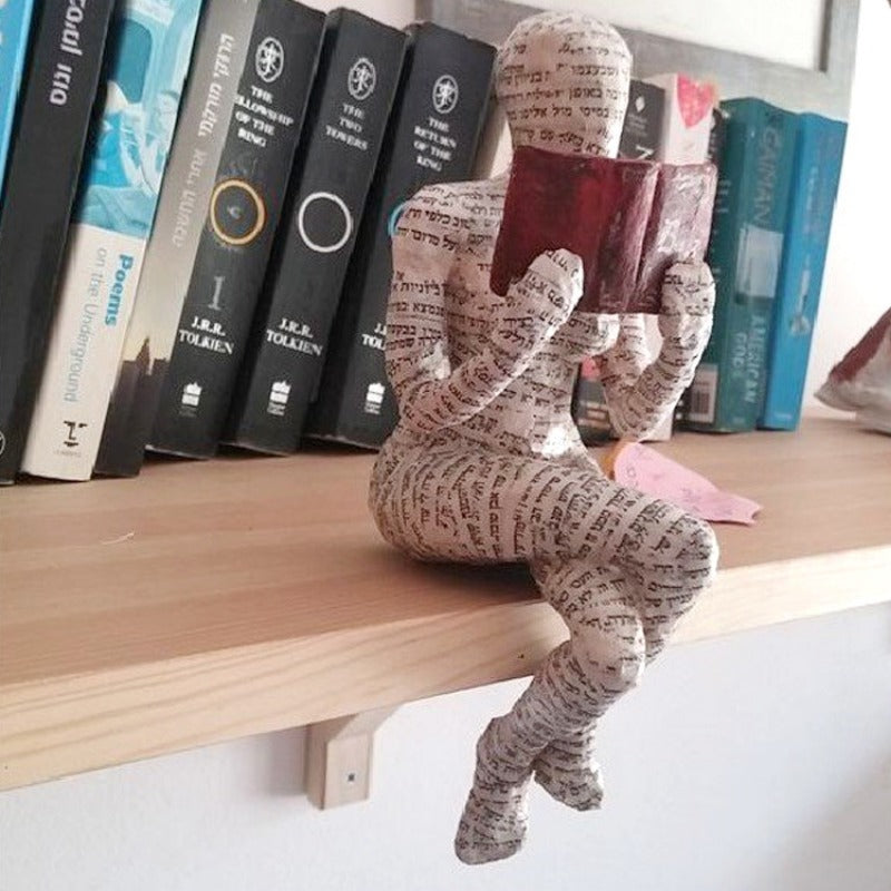 Reading Women's Pulp Resin Ornaments