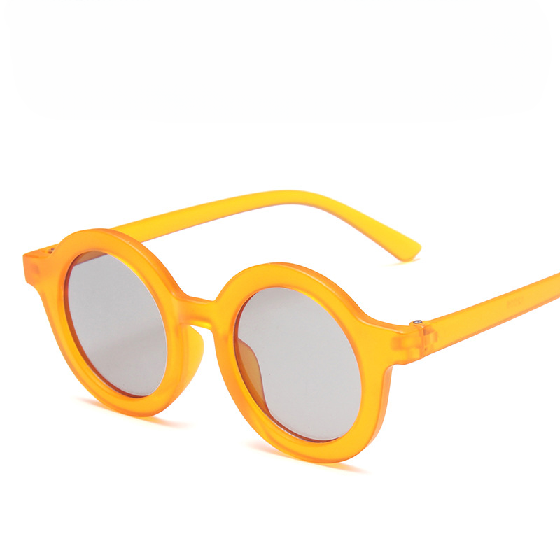 PC Small Round Frame Anti Blue Light Children's Sunglasses