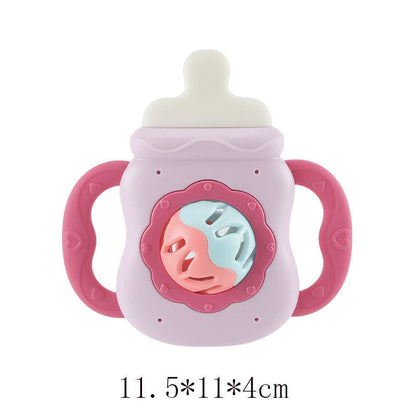 Baby Teether Hand Rattle Soother