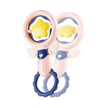 Baby Teether Hand Rattle Soother