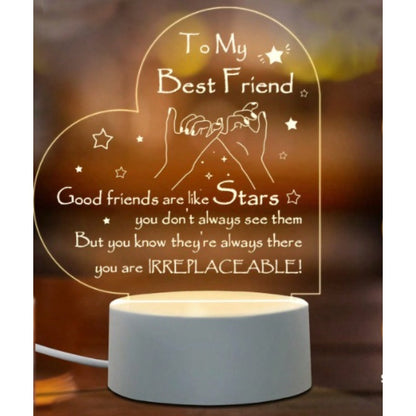 Mother's Day Rechargeable Transparent Acrylic Gift Ornaments