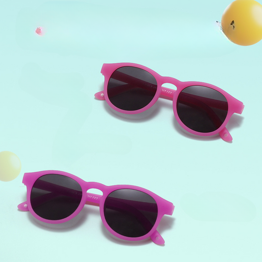 Wholesale Color Changeable Silicone Kids Sunglasses