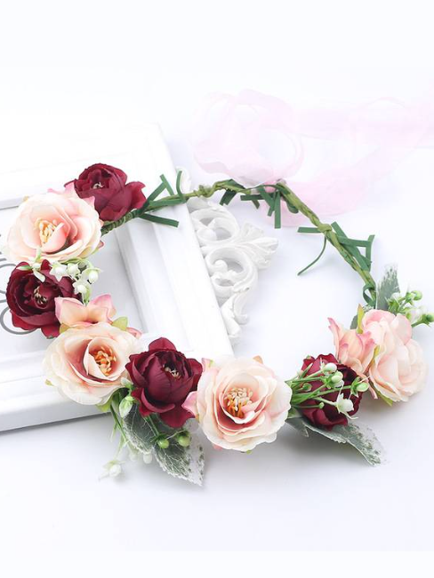Girls Delicate Flower Halo