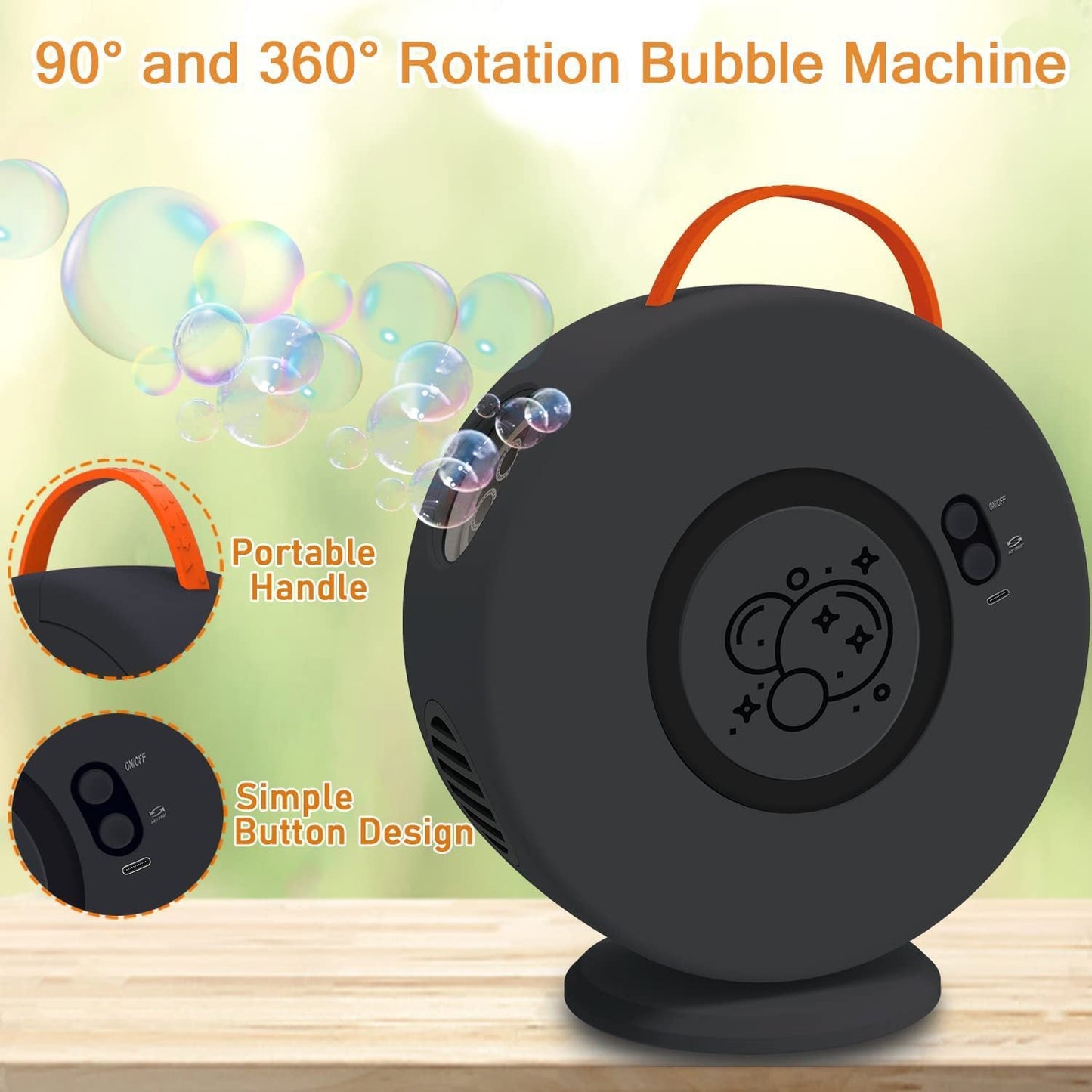 Electric Bubble Gun