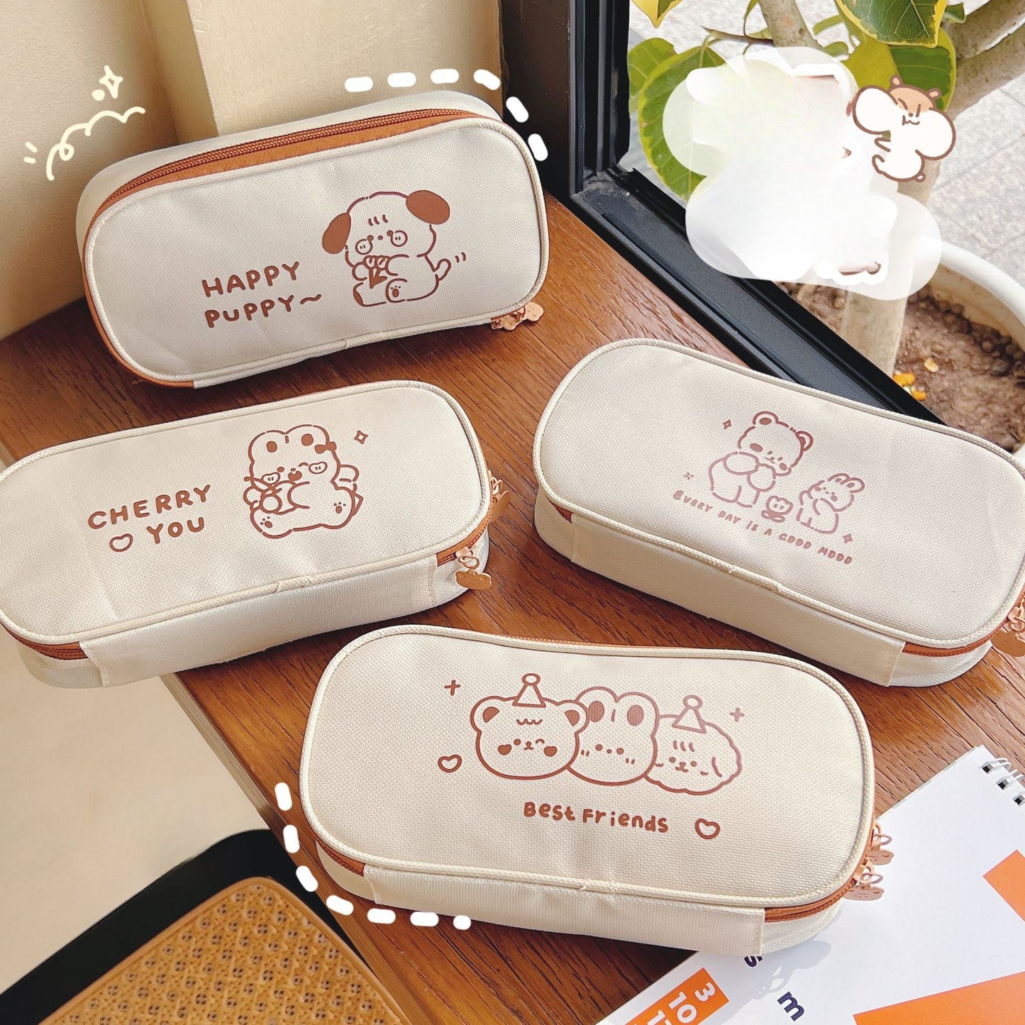 Canvas Stationery Bag