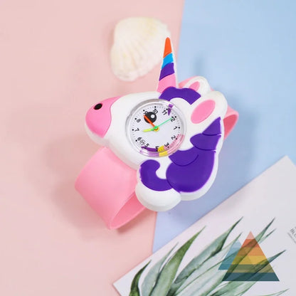 Unicorn Slap-Bracelet Watch