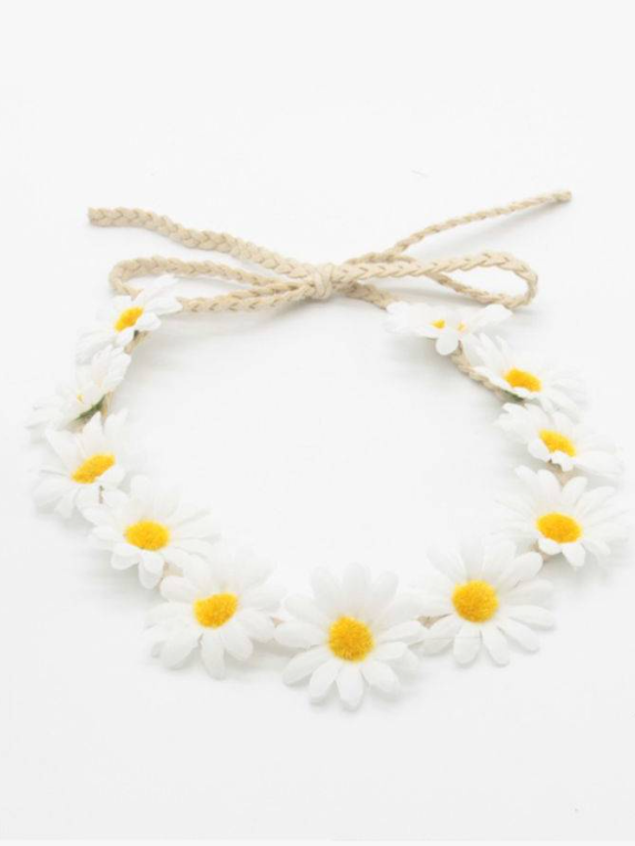 Girls Daisy Flower Halo