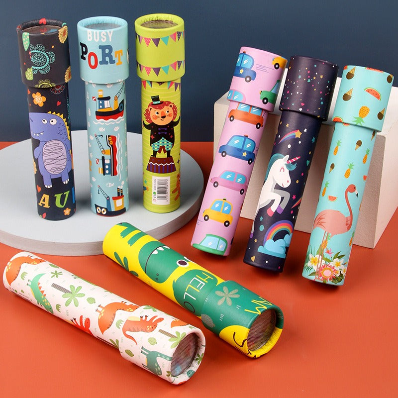 Cartoon Fun Kaleidoscope Paper Toys