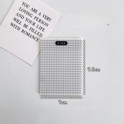 Transparent Material Mesh Translucent Sticky Notes