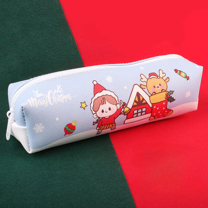 Christmas Polyester Pencil Case