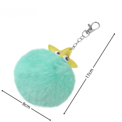 Pentagram Plush Keychain