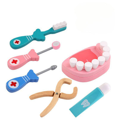 Wholesale of Wooden Children's Doctor Toys, Nurse Injection Tool Sets