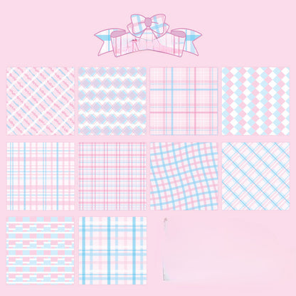 Paper Grid Convenience Stickers