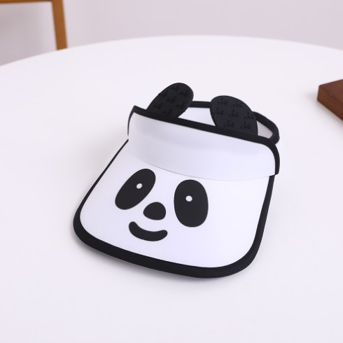 Summer Children's Cotton Cartoon Panda Empty Hat